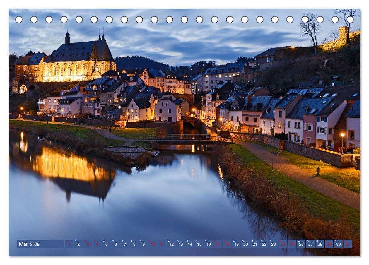 Bild: 9783457139295 | Idyllisches Saarburg (Tischkalender 2025 DIN A5 quer), CALVENDO...