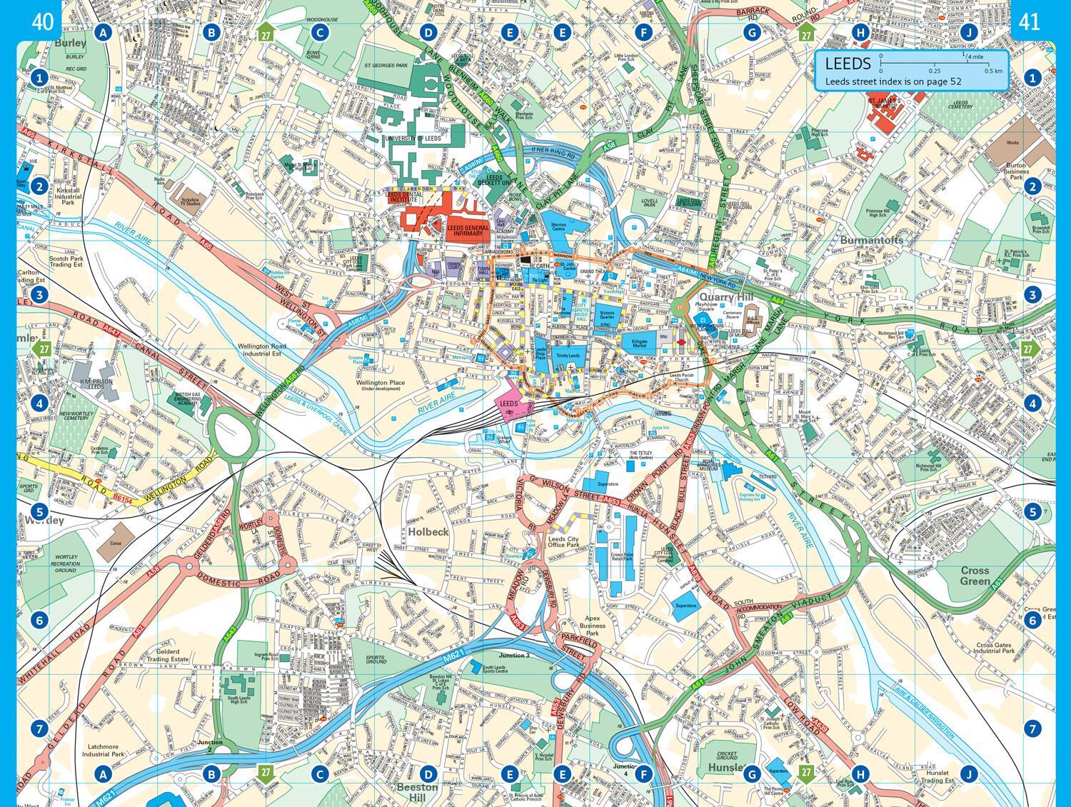 Bild: 9780008597580 | 2024 Collins Essential Road Atlas Britain and Northern Ireland | Maps