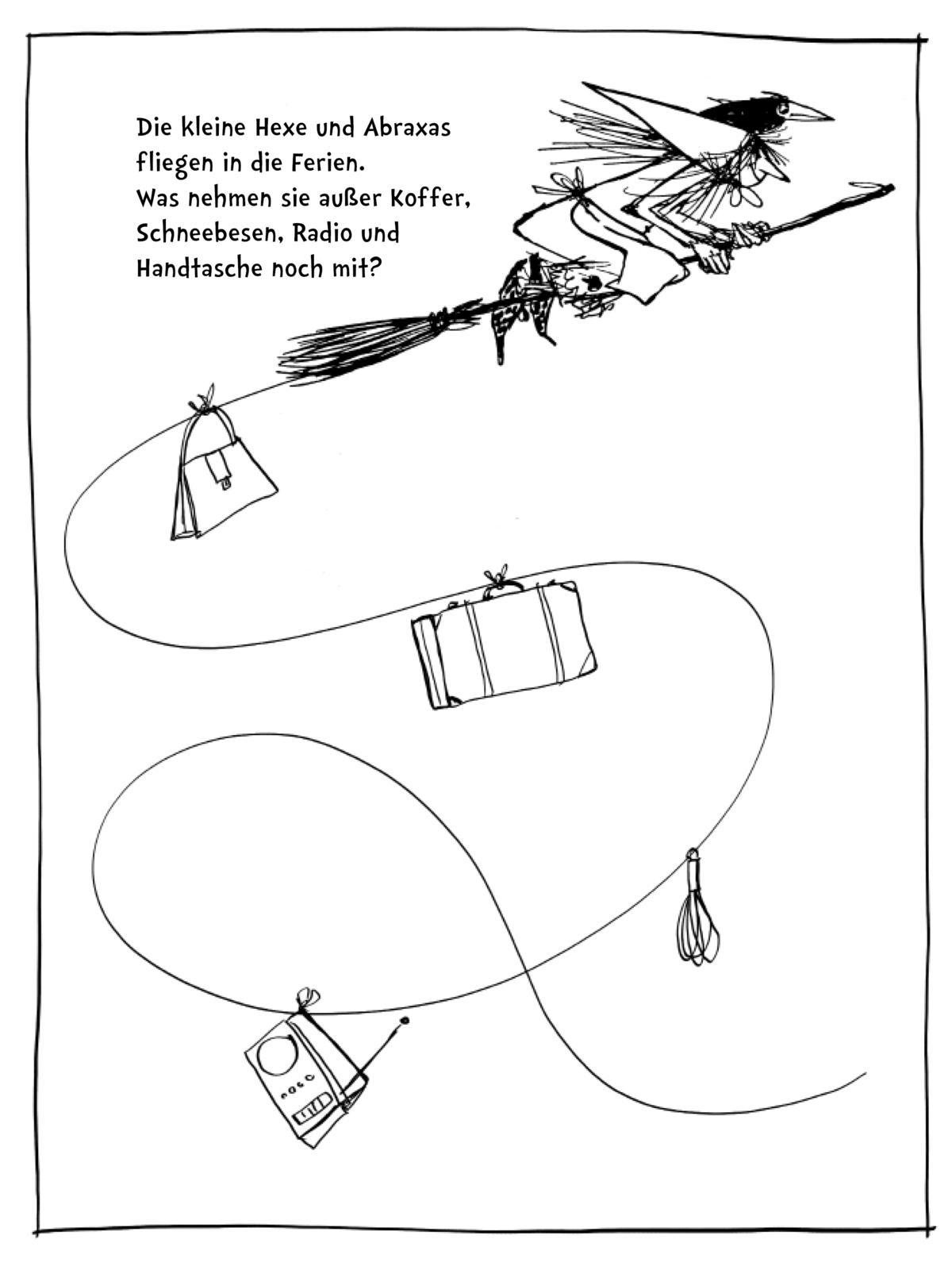 Bild: 9783522185769 | Die kleine Hexe (Ausmalen, weitermalen, selber malen) | Preußler