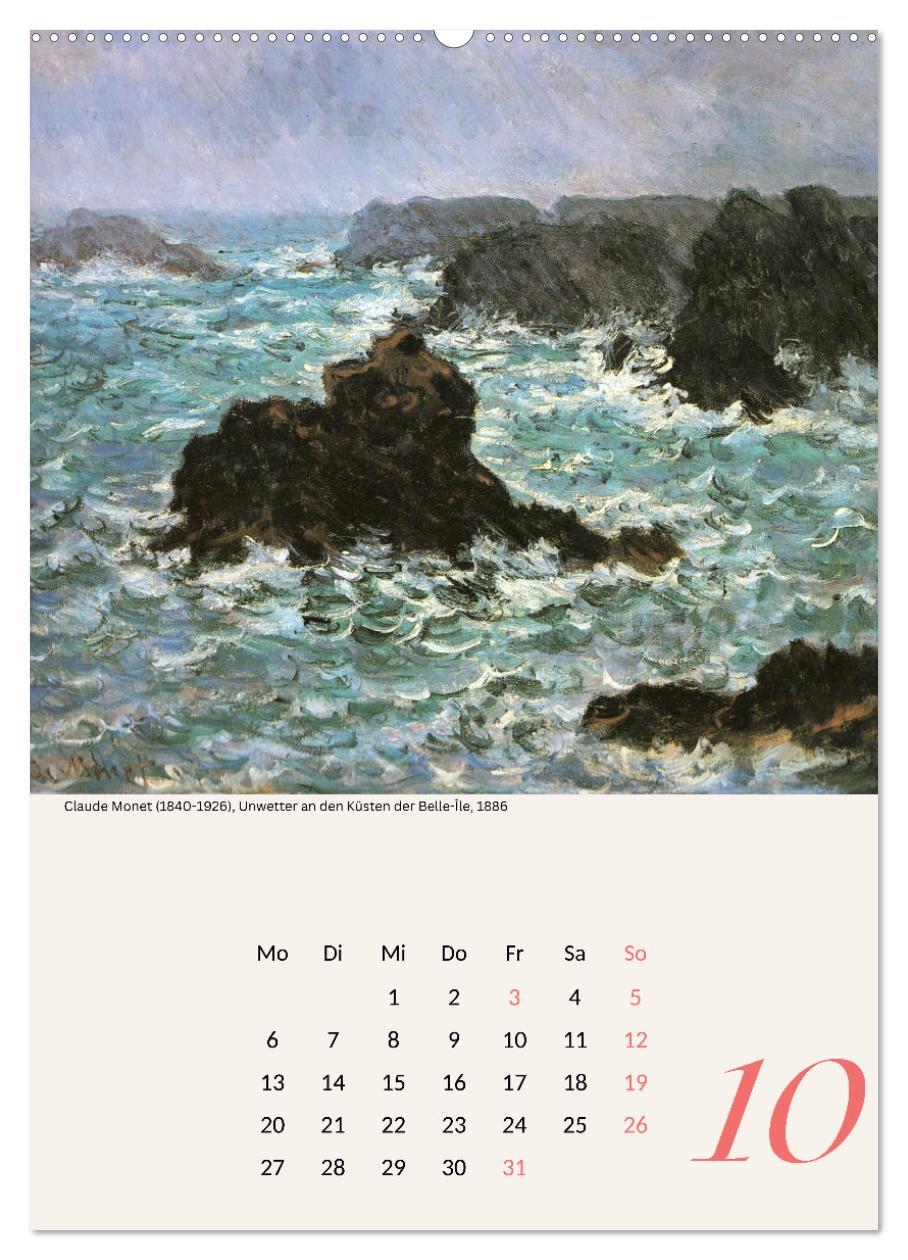 Bild: 9783457225301 | Claude Monet Impressionen (Wandkalender 2025 DIN A2 hoch), CALVENDO...