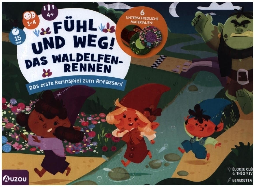 Cover: 3760354050942 | Fühl und weg! | Élodie Clément (u. a.) | Spiel | Karton | 405094