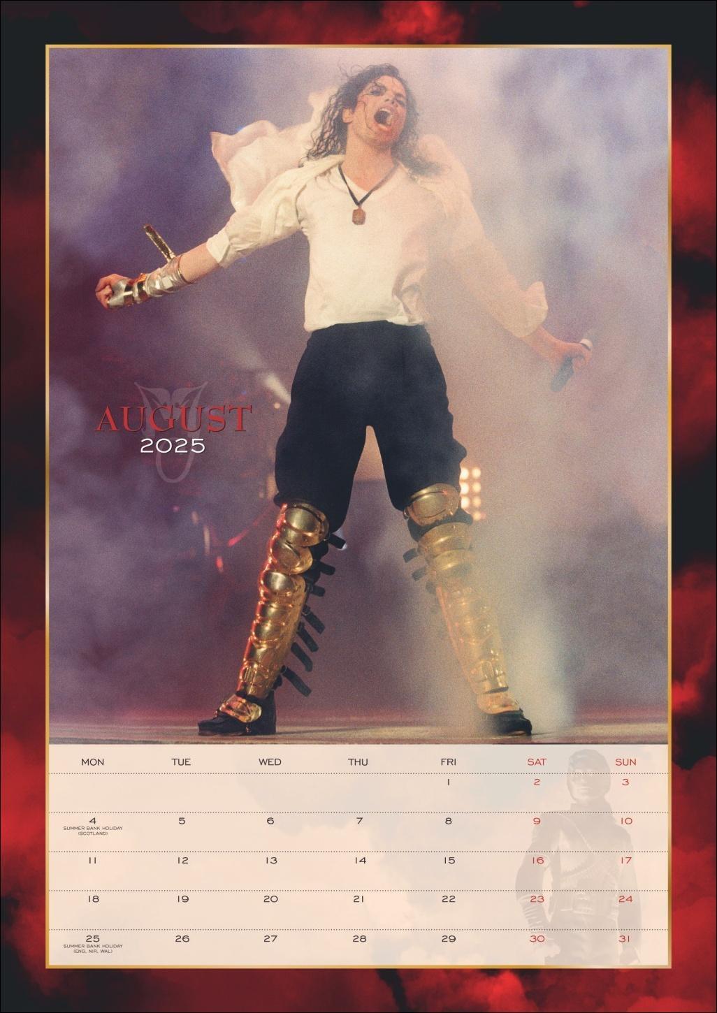 Bild: 9783840196737 | Michael Jackson Posterkalender 2025 | Michael Jackson | Kalender