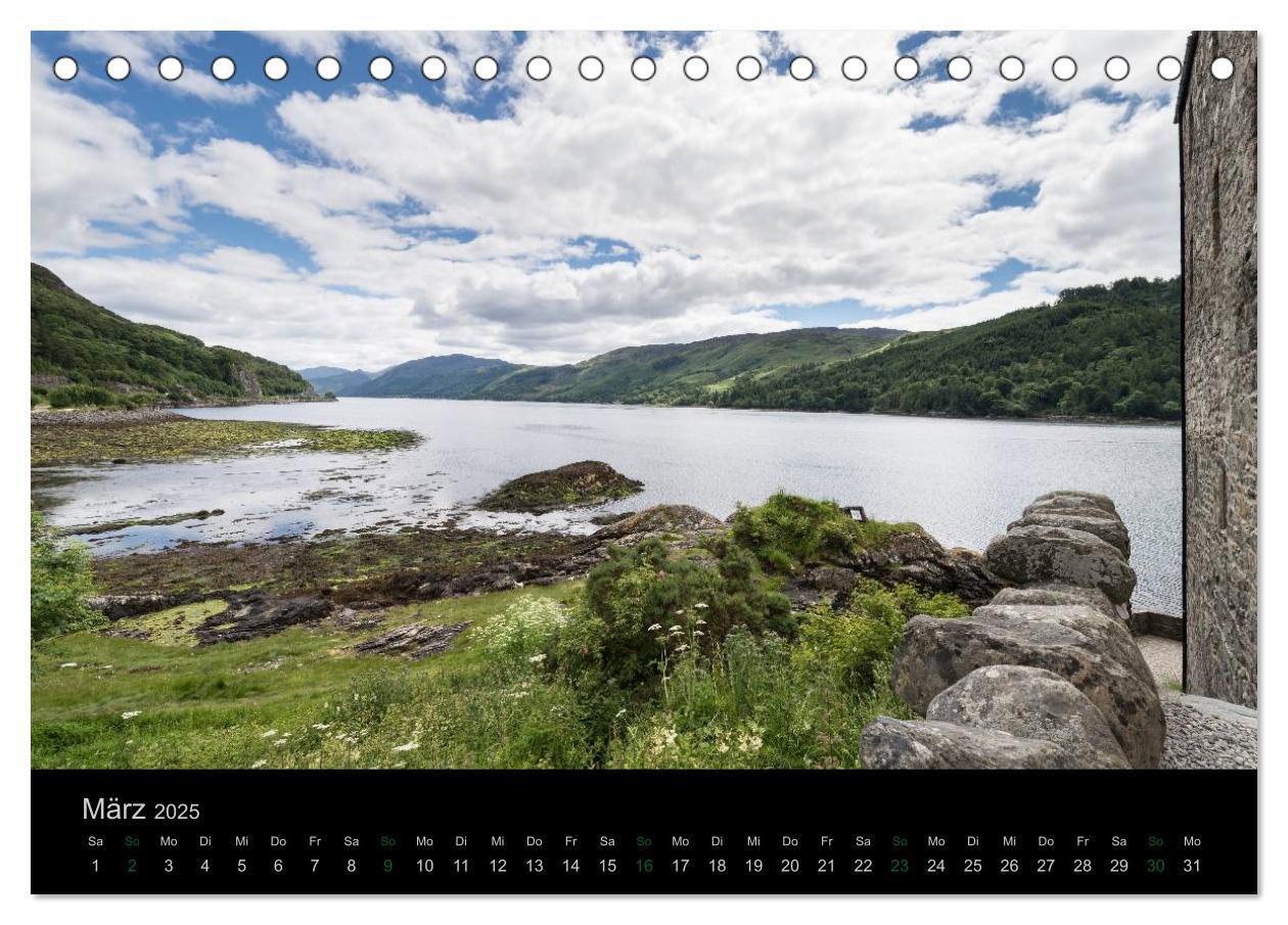 Bild: 9783435689880 | Schottland Highlands und Ostküste (Tischkalender 2025 DIN A5 quer),...