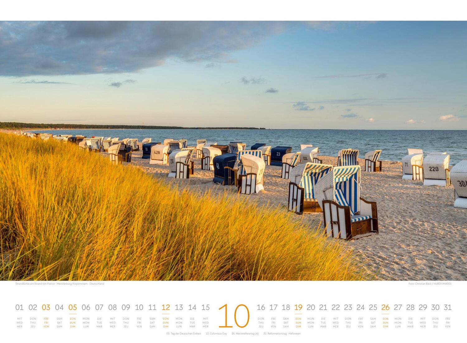 Bild: 9783838425771 | Tage am Meer Kalender 2025 | Ackermann Kunstverlag | Kalender | 14 S.