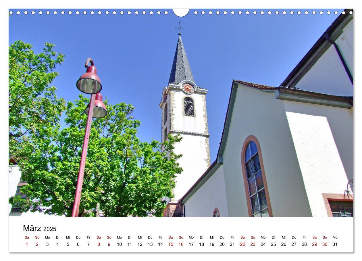 Bild: 9783435349234 | Wiesloch - Spaziergang durch die Altstadt (Wandkalender 2025 DIN A3...