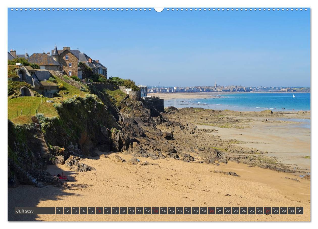 Bild: 9783435344659 | Saint Malo - Stadt der Korsaren (Wandkalender 2025 DIN A2 quer),...