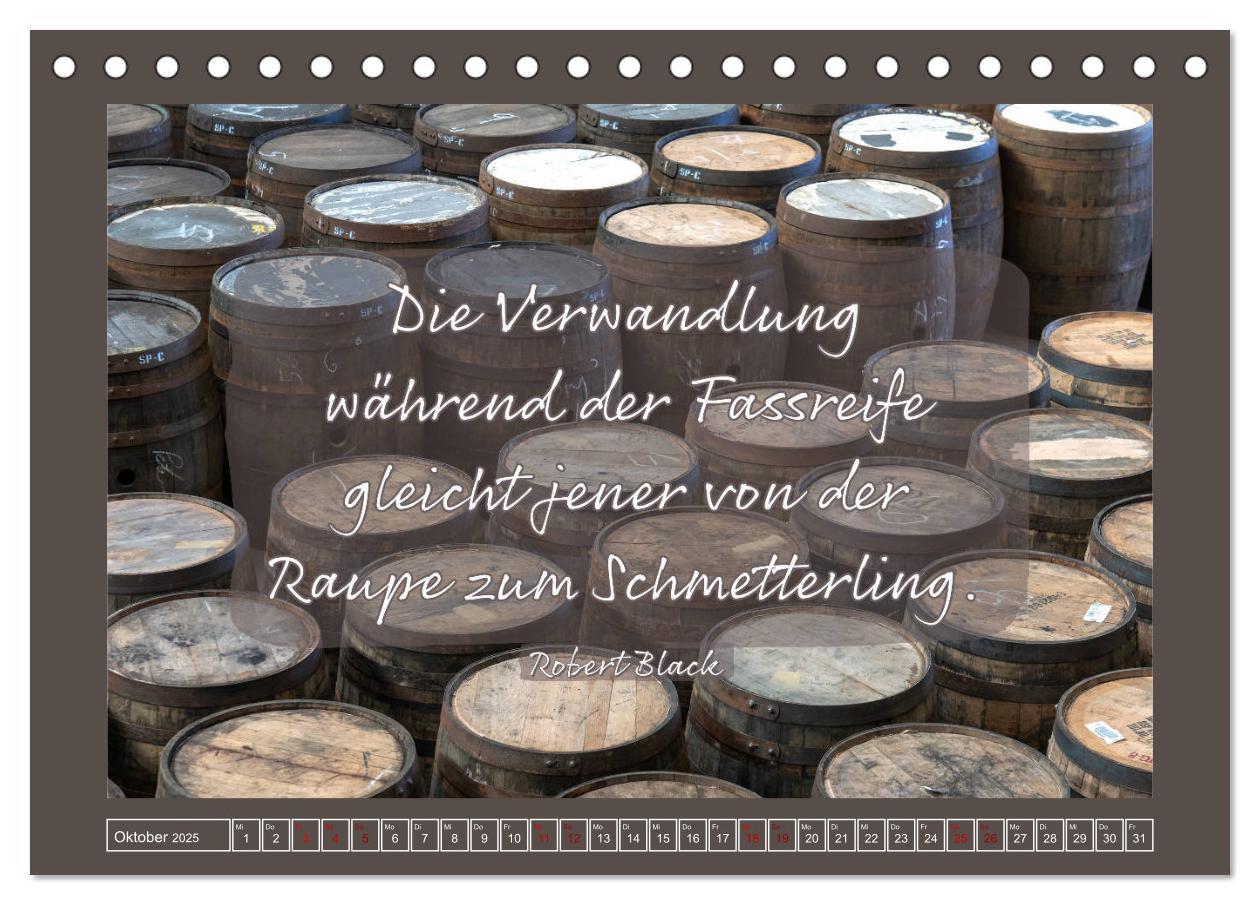 Bild: 9783435134366 | Whisky-Weisheiten (Tischkalender 2025 DIN A5 quer), CALVENDO...