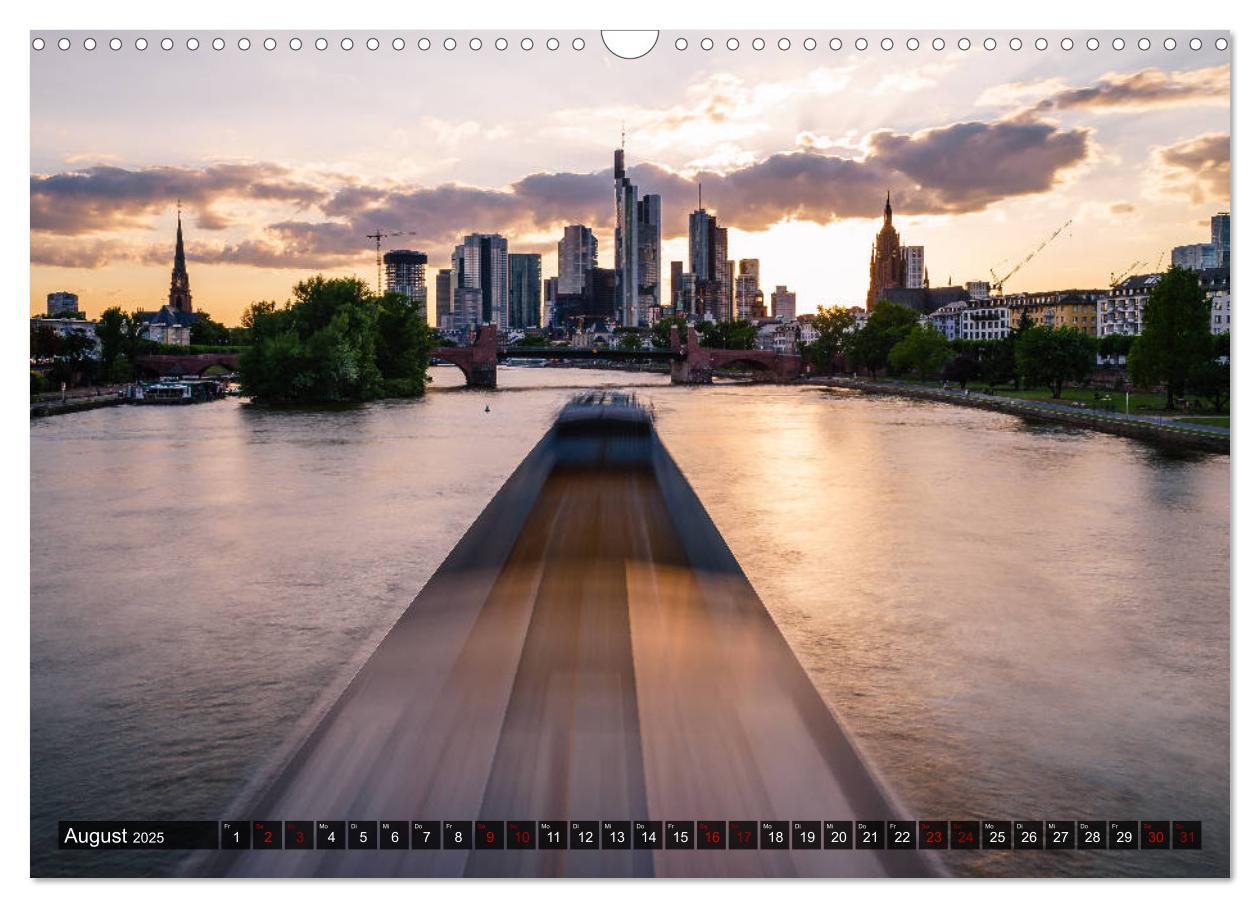 Bild: 9783435345007 | Main Frankfurt (Wandkalender 2025 DIN A3 quer), CALVENDO...