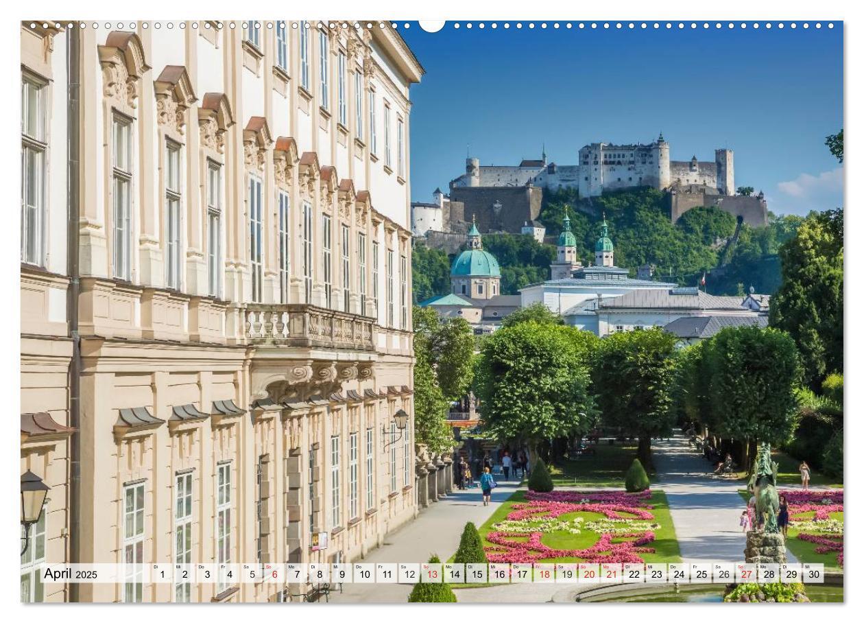 Bild: 9783435594078 | Charmantes Stadtherz SALZBURG (Wandkalender 2025 DIN A2 quer),...