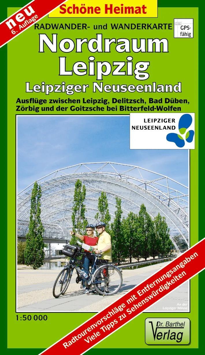 Cover: 9783895910296 | Radwander- und Wanderkarte Nordraum Leipzig 1 : 50 000 LZ bis 2027