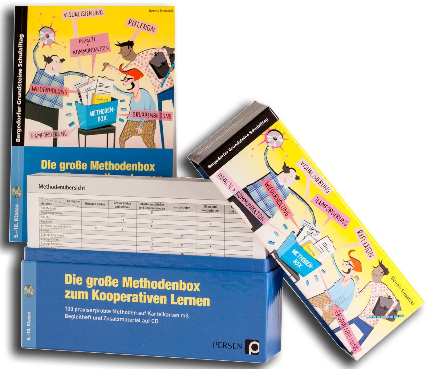 Cover: 9783403235897 | Die große Methodenbox zum Kooperativen Lernen | Dennis Sawatzki | Box