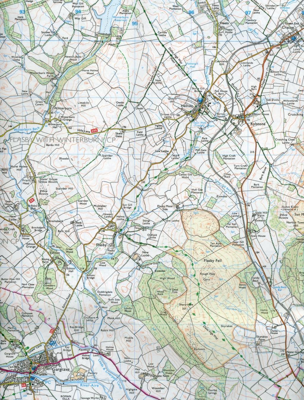 Bild: 9780319475331 | Yorkshire Dales South &amp; Western | Ordnance Survey | (Land-)Karte