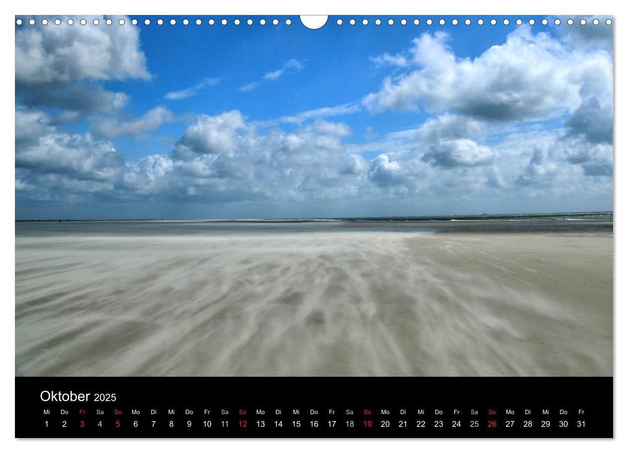 Bild: 9783435588633 | Amrum, Perle der Nordsee (Wandkalender 2025 DIN A3 quer), CALVENDO...