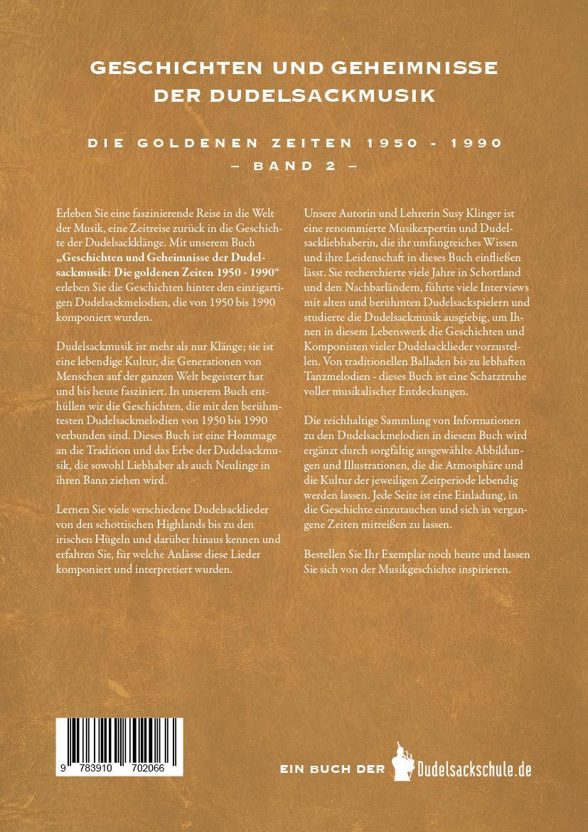 Bild: 9783910702066 | Geschichten und Geheimnisse der Dudelsackmusik | Susy Klinger | Buch