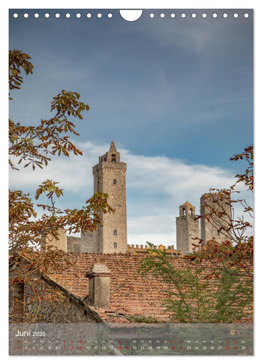 Bild: 9783457220184 | San Gimignano - Stadt der Türme (Wandkalender 2025 DIN A4 hoch),...