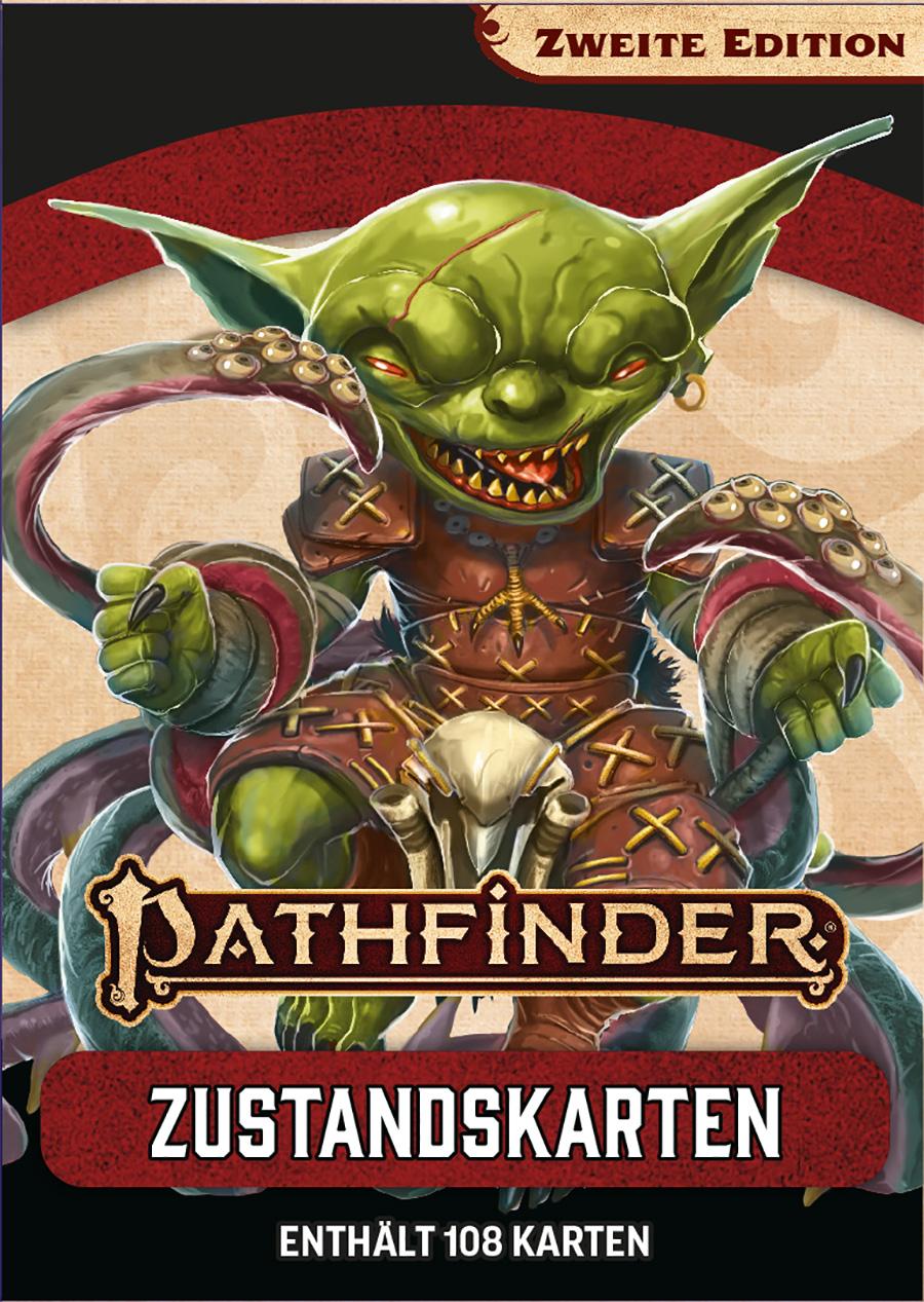 Cover: 4260630771046 | Pathfinder 2 - Zustandskarten | Jason Bulmahn | Spiel | 55 S. | 2020