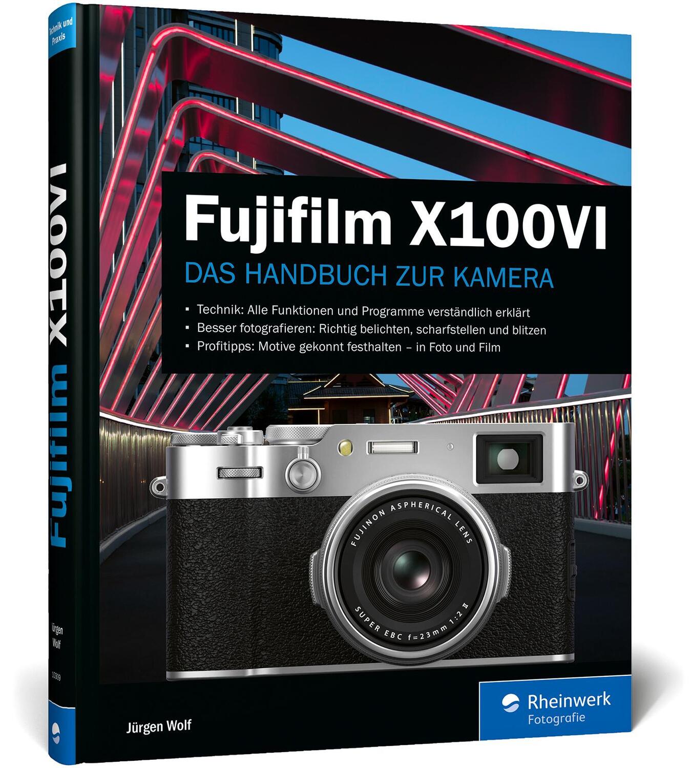 Cover: 9783367103096 | Fujifilm X100VI | Jürgen Wolf | Buch | 350 S. | Deutsch | 2024