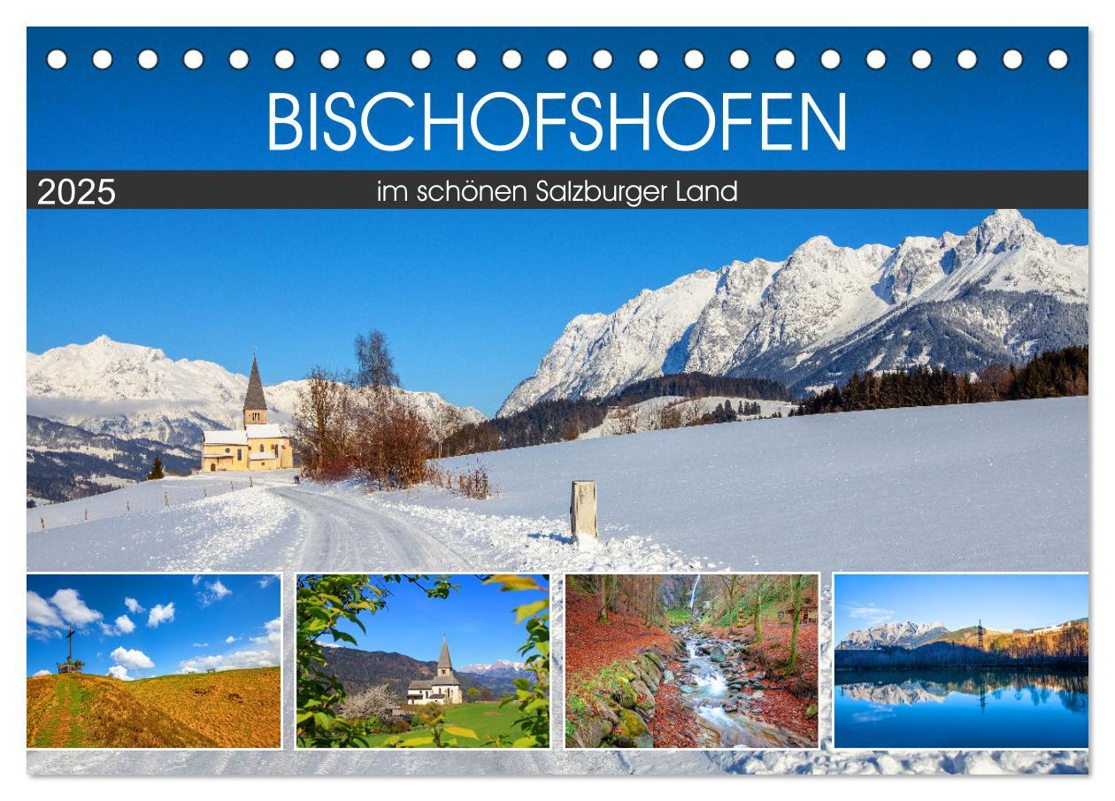 Cover: 9783435102563 | Bischofshofen im schönen Salzburger Land (Tischkalender 2025 DIN A5...