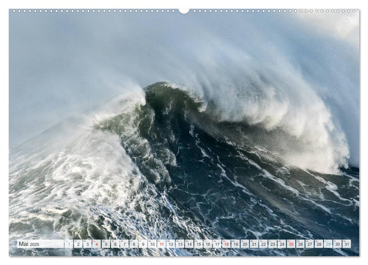 Bild: 9783435157631 | WASSERBERGE - Die Riesenwellen von Nazaré (Wandkalender 2025 DIN A2...