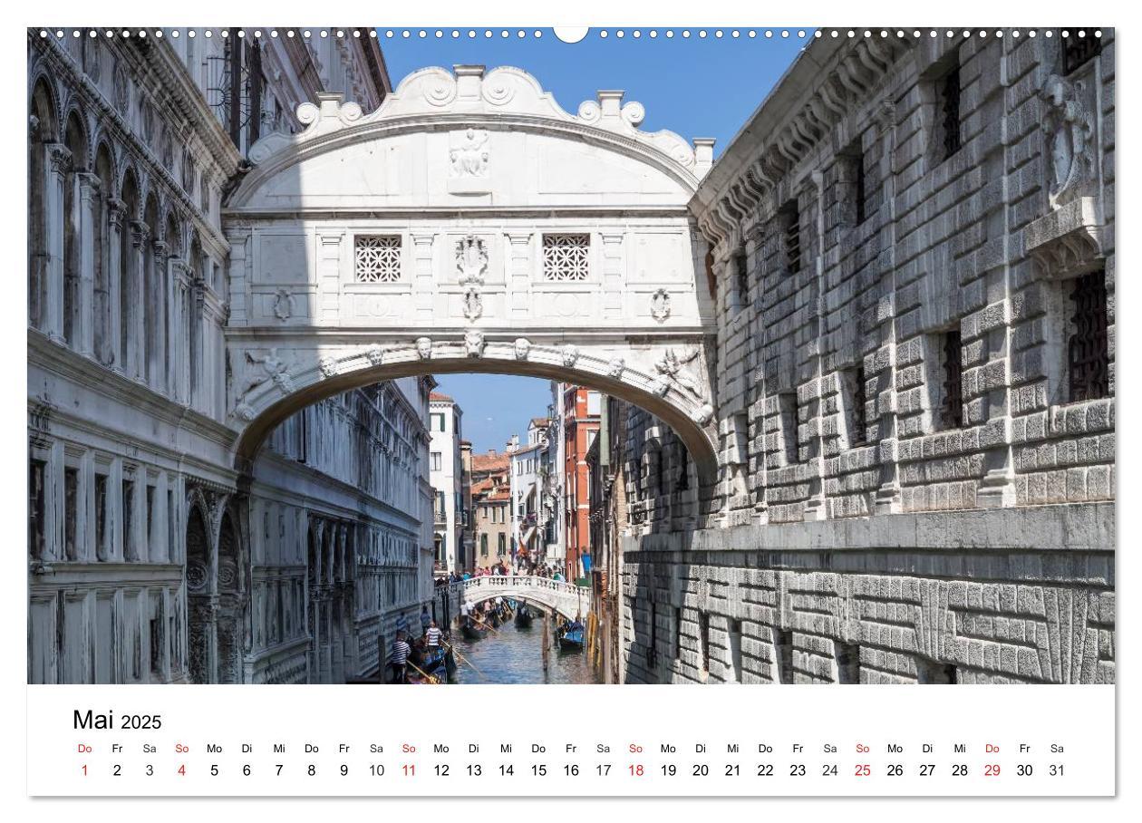 Bild: 9783435654277 | Die Attraktionen von Venedig (hochwertiger Premium Wandkalender...