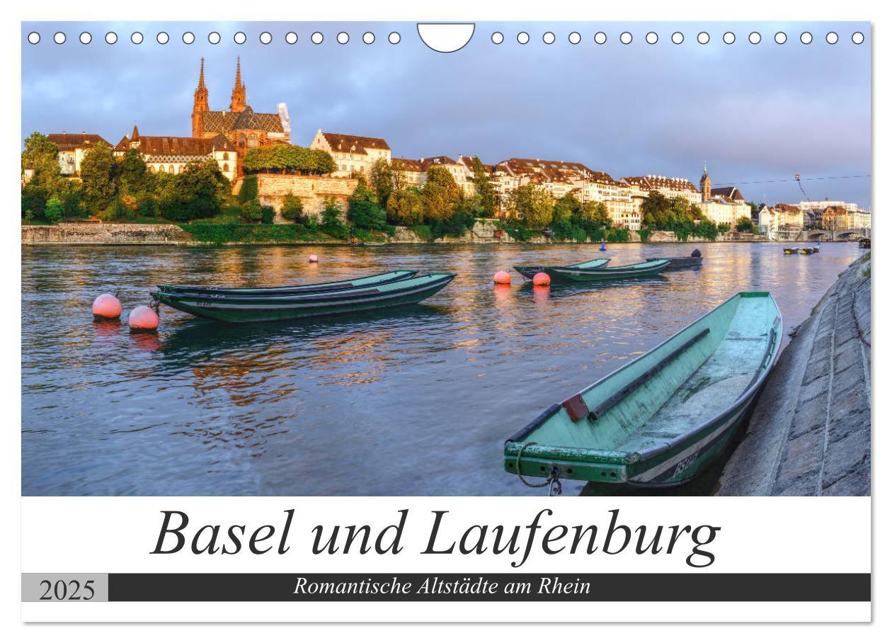 Cover: 9783435358205 | Basel und Laufenburg - Romantische Altstädte am Rhein (Wandkalender...