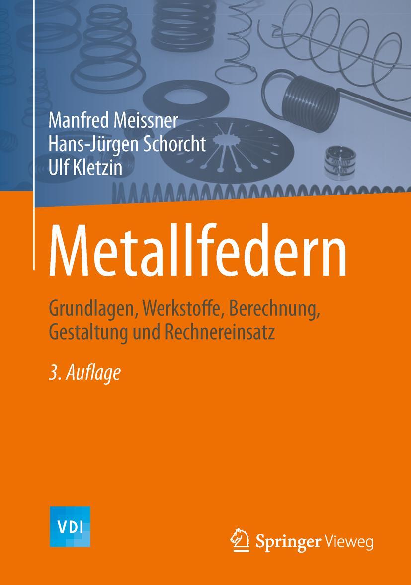 Cover: 9783642391224 | Metallfedern | Manfred Meissner (u. a.) | Buch | xxxviii | Deutsch