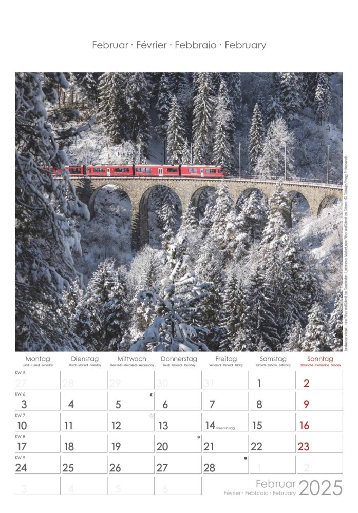 Bild: 4251732343217 | Alpha Edition - Schweiz 2025 Bildkalender, 23,7x34cm, Wandkalender...