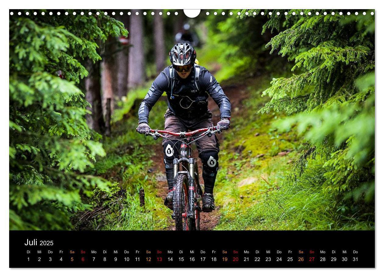 Bild: 9783435634811 | Mountainbike Freeride Momente (Wandkalender 2025 DIN A3 quer),...