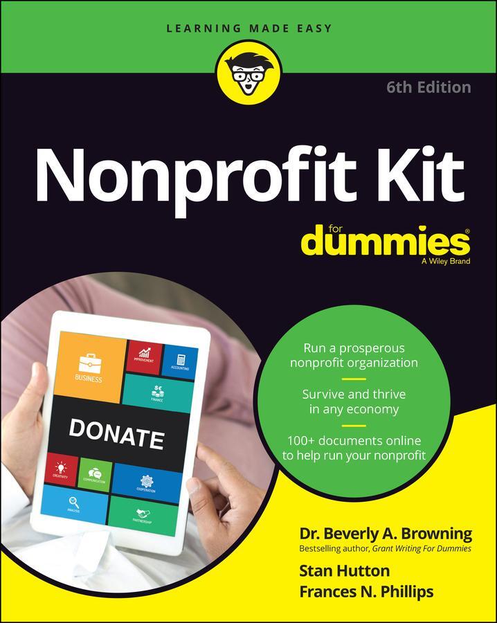 Cover: 9781119835721 | Nonprofit Kit For Dummies | Beverly A. Browning (u. a.) | Taschenbuch