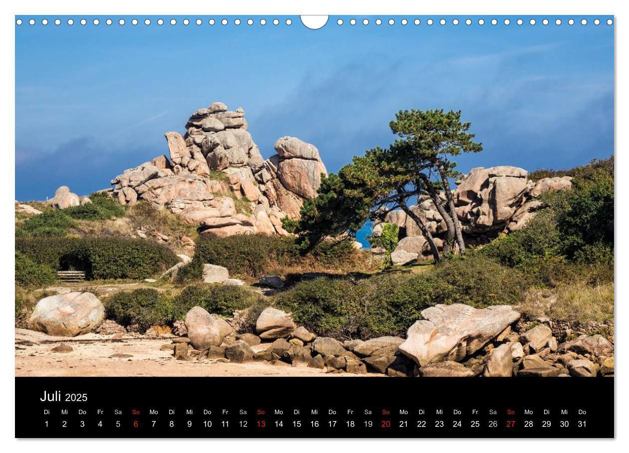 Bild: 9783435653751 | Unterwegs in der Bretagne (Wandkalender 2025 DIN A3 quer), CALVENDO...