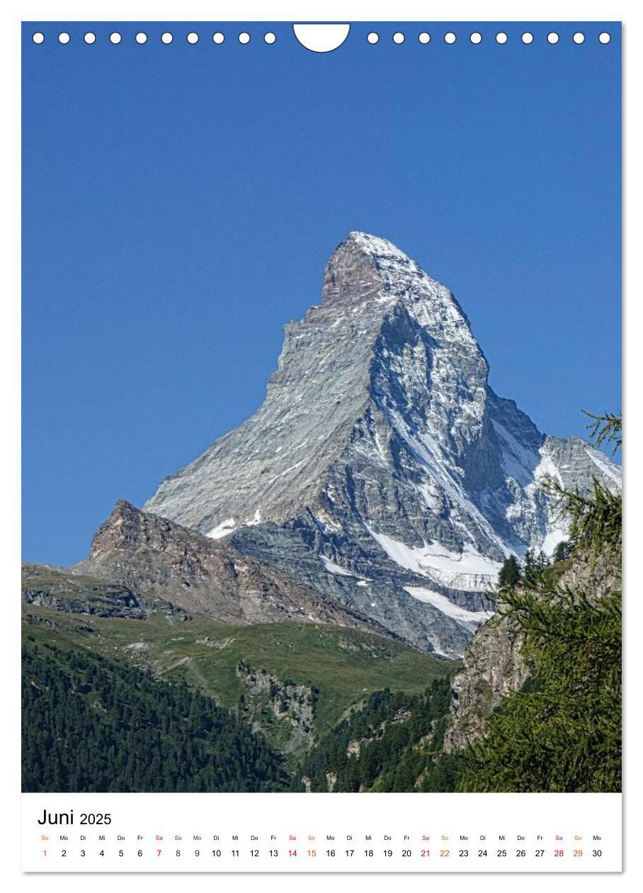 Bild: 9783457040720 | Horu Matterhorn im Hochformat (Wandkalender 2025 DIN A4 hoch),...