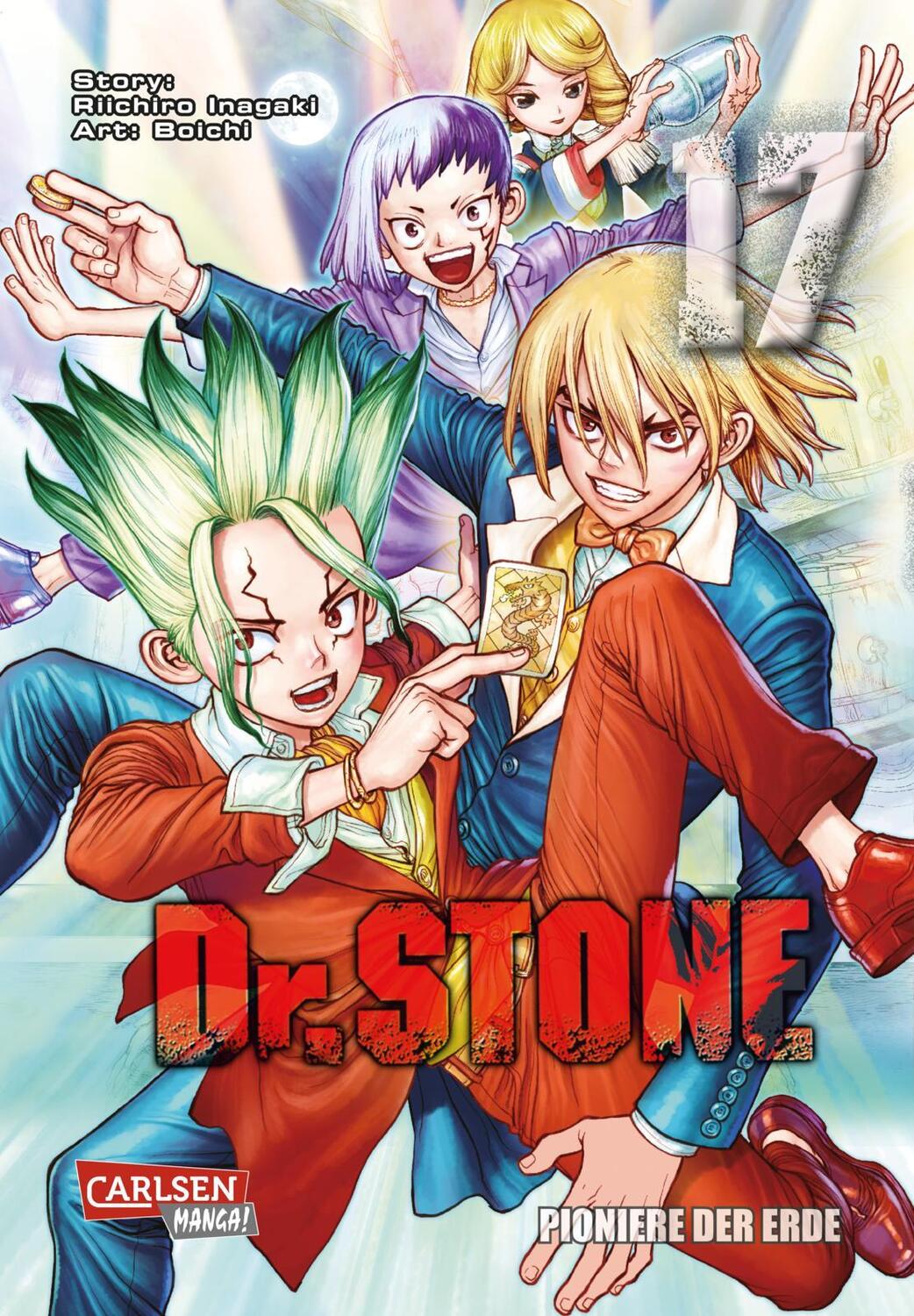 Cover: 9783551752307 | Dr. Stone 17 | Pioniere der Erde | Boichi (u. a.) | Taschenbuch | 2022