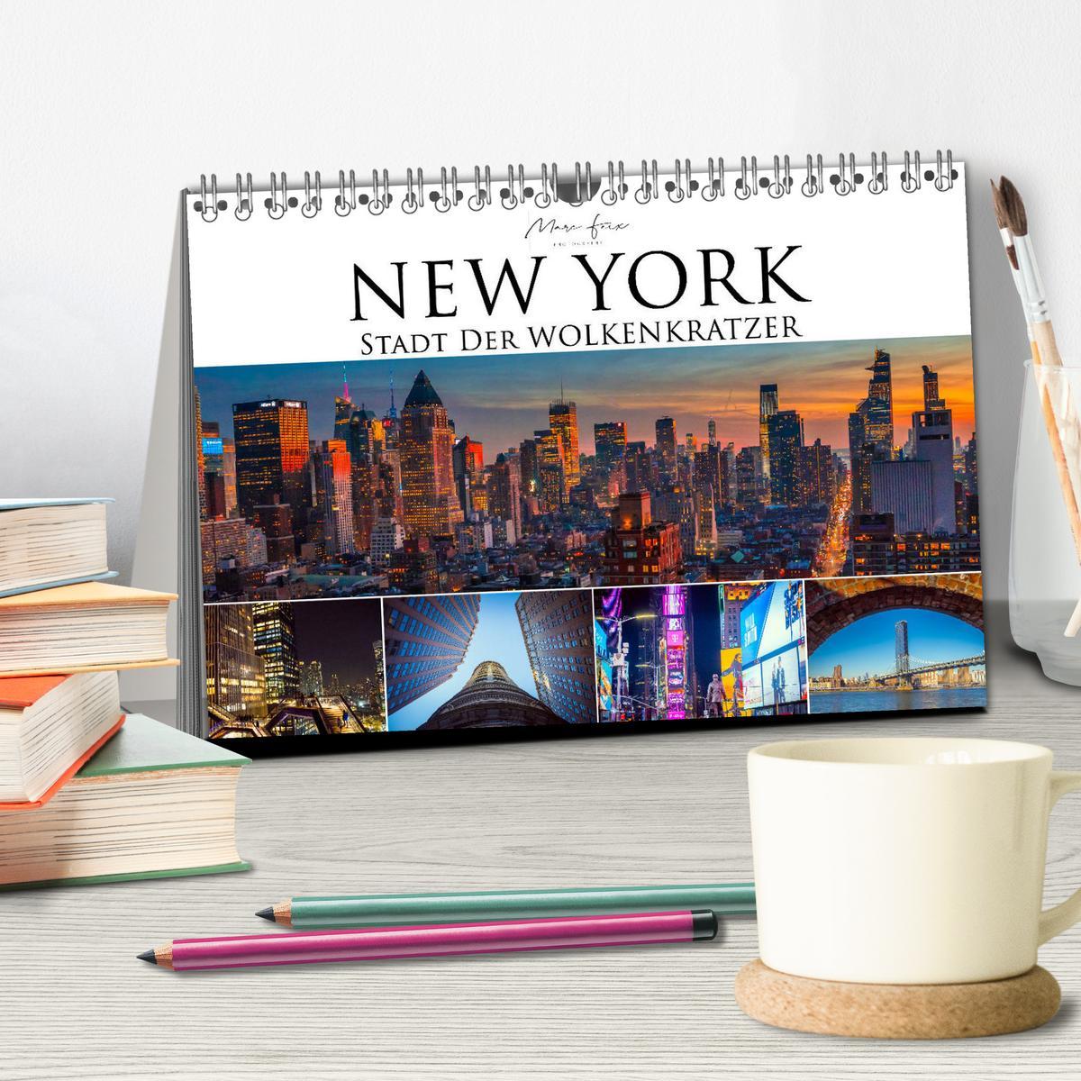 Bild: 9783435167937 | New York - Stadt der Wolkenkratzer (Tischkalender 2025 DIN A5...