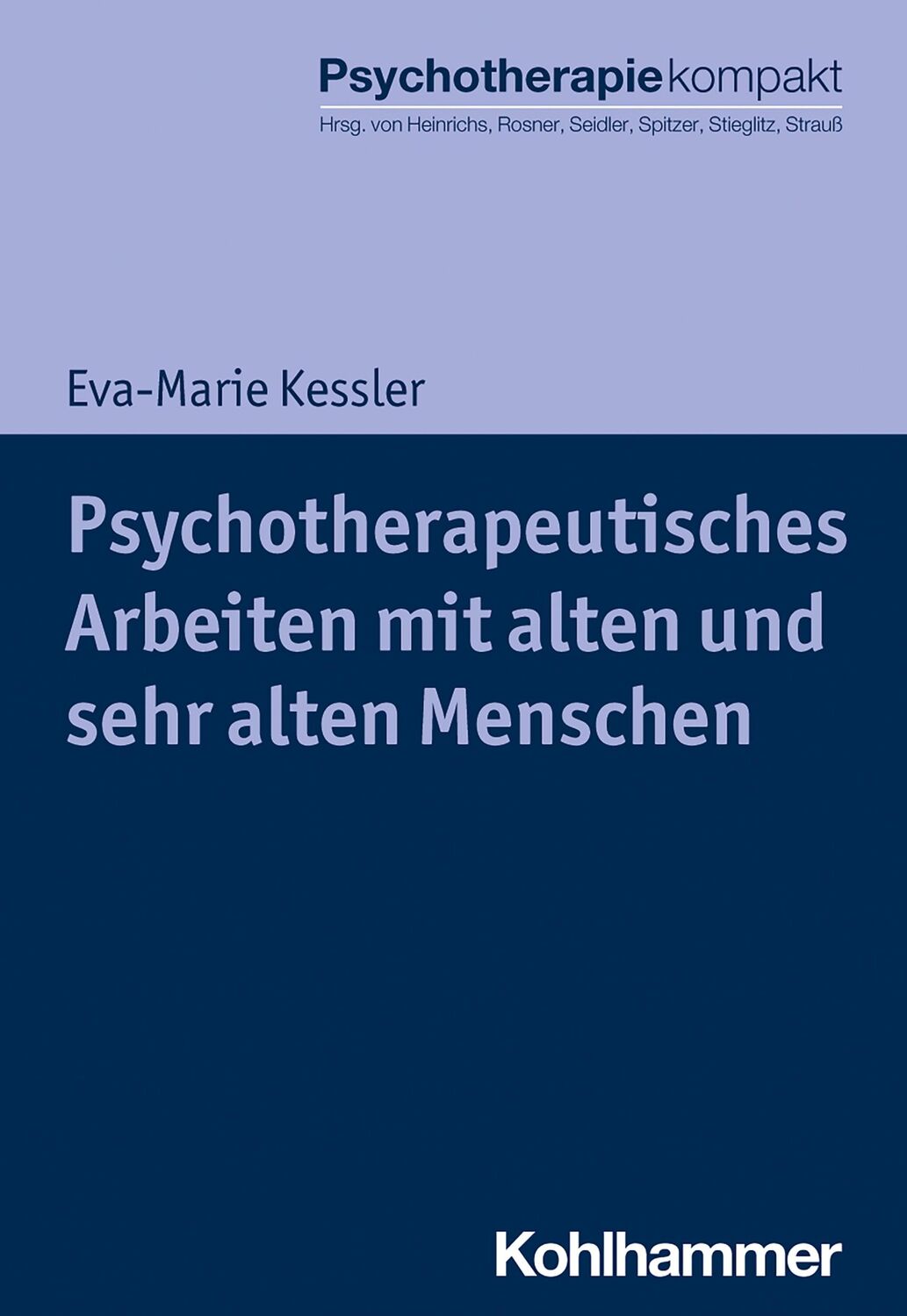 Cover: 9783170351141 | Psychotherapeutisches Arbeiten mit alten und sehr alten Menschen