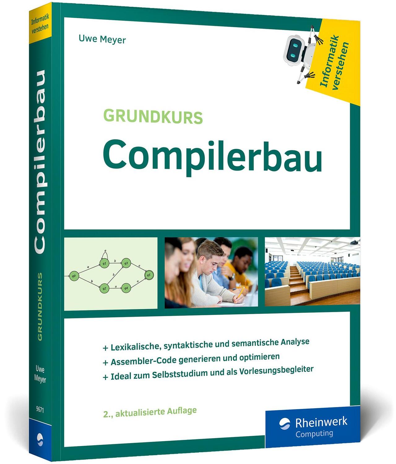 Cover: 9783836296717 | Grundkurs Compilerbau | Uwe Meyer | Taschenbuch | 431 S. | Deutsch