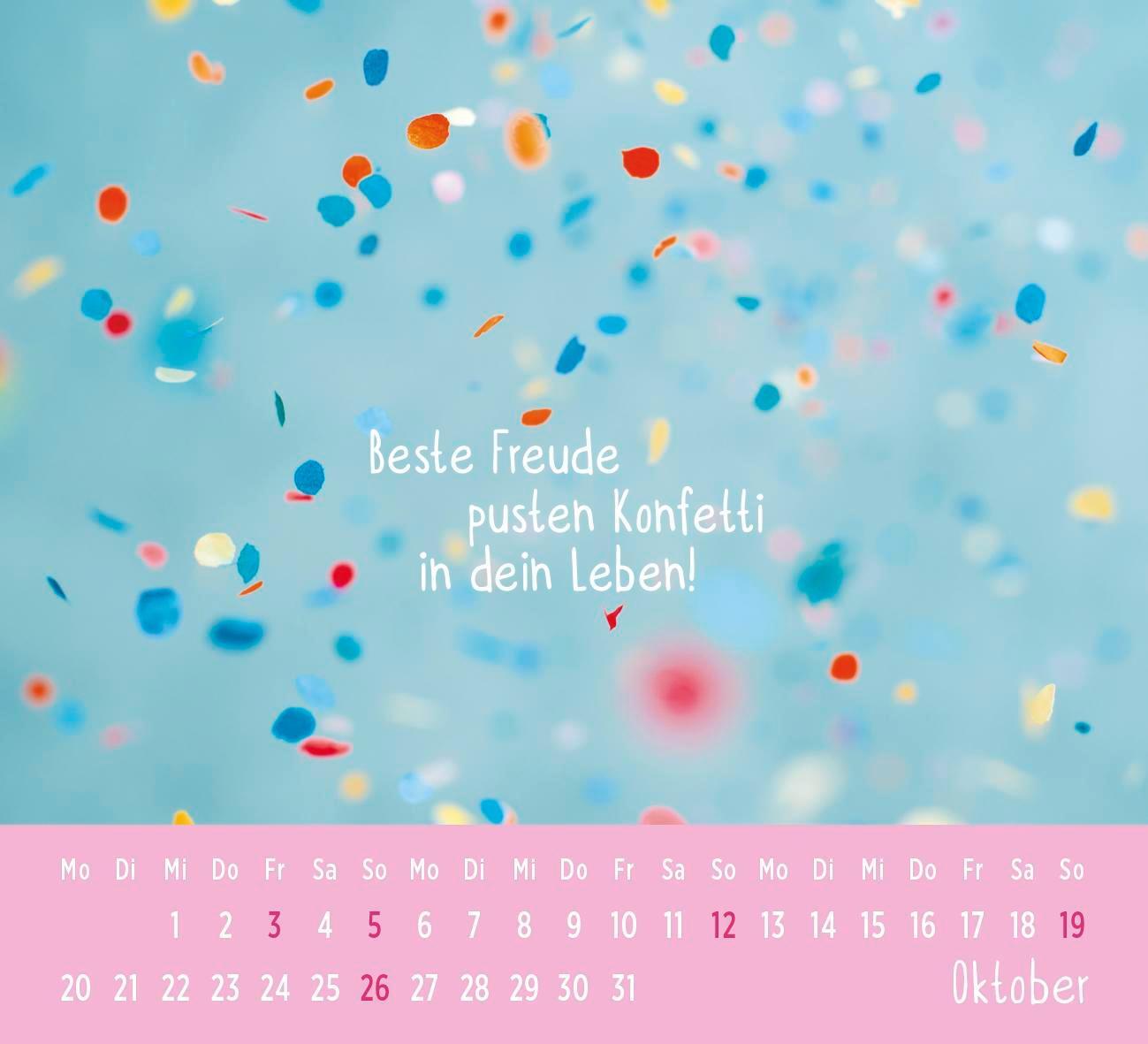 Bild: 4036442012192 | Mini-Kalender 2025: Der kleine Freundschaftskalender | Groh Verlag