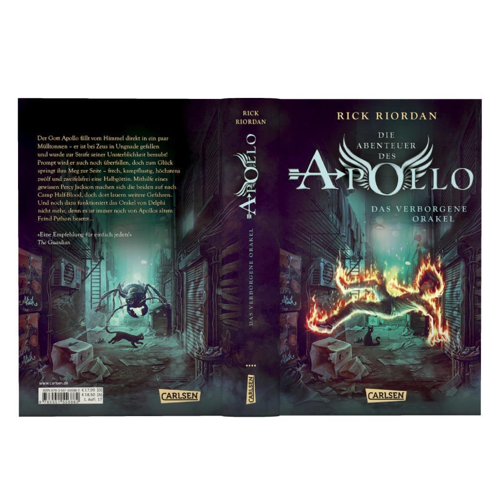 Bild: 9783551556882 | Die Abenteuer des Apollo 1: Das verborgene Orakel | Rick Riordan