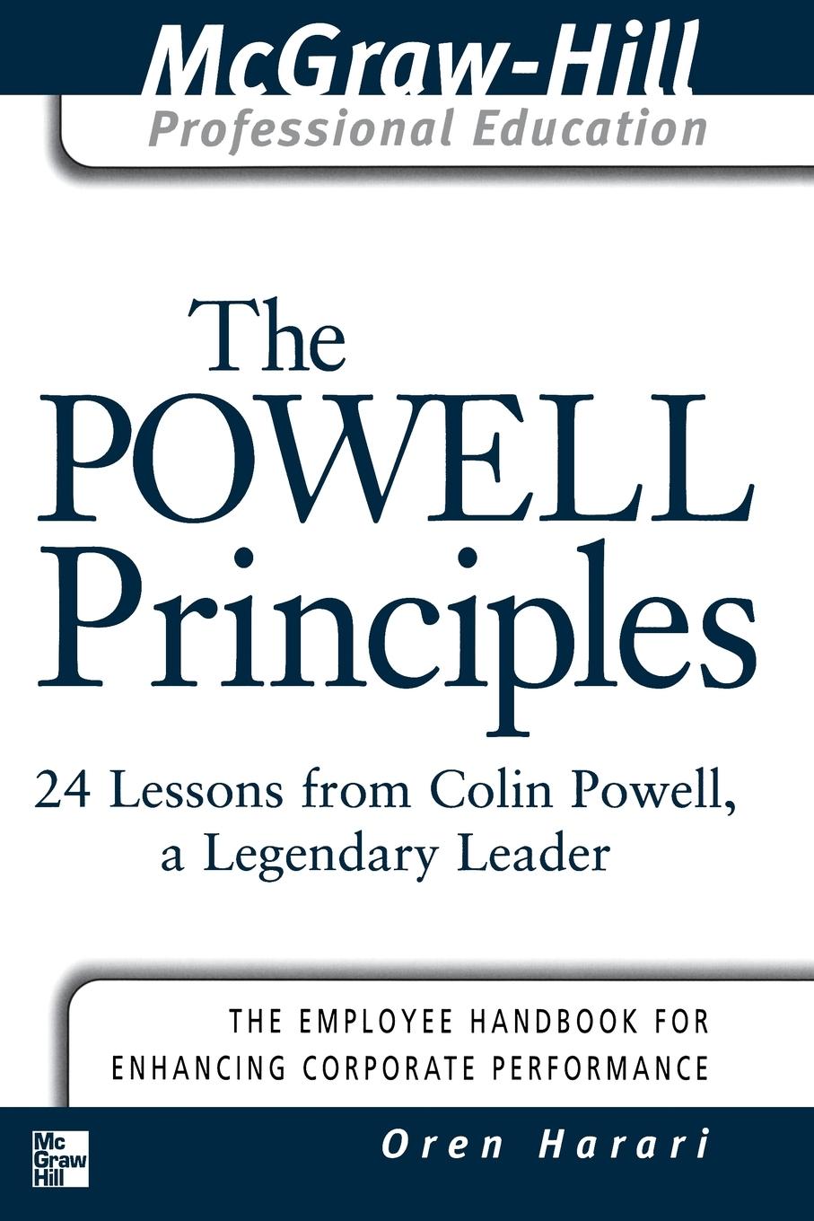 Cover: 9780071411097 | The Powell Principles | Oren Harari | Taschenbuch | Englisch | 2002