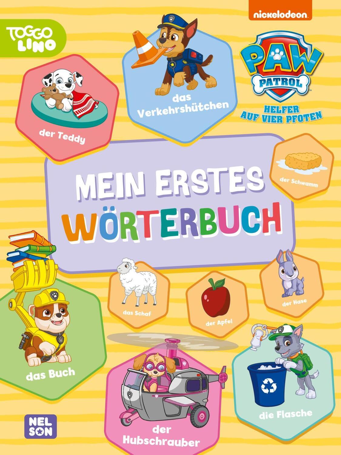 Cover: 9783845125336 | PAW Patrol Lernbuch: Mein erstes Wörterbuch | Buch | PAW Patrol | 2024