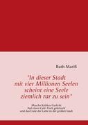 Cover: 9783842344068 | "In dieser Stadt mit vier Millionen Seelen scheint eine Seele...