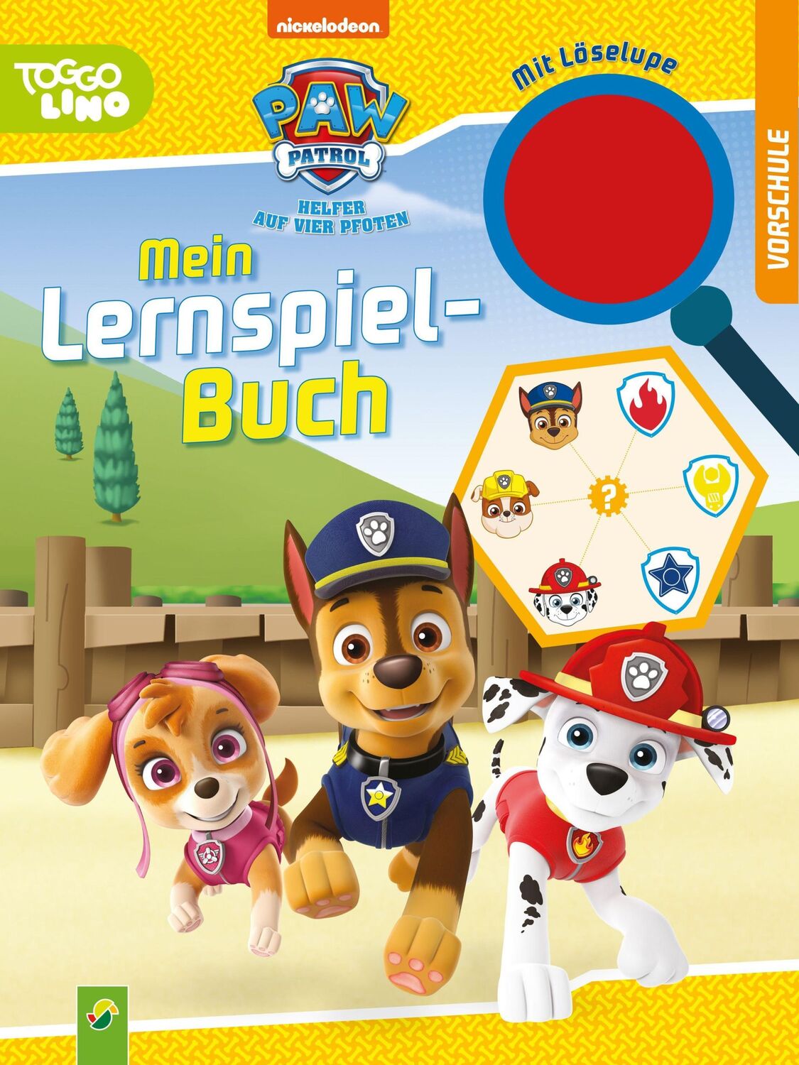 Cover: 9783849921989 | Paw Patrol Mein Lernspielbuch mit Löselupe | Verlag | Taschenbuch