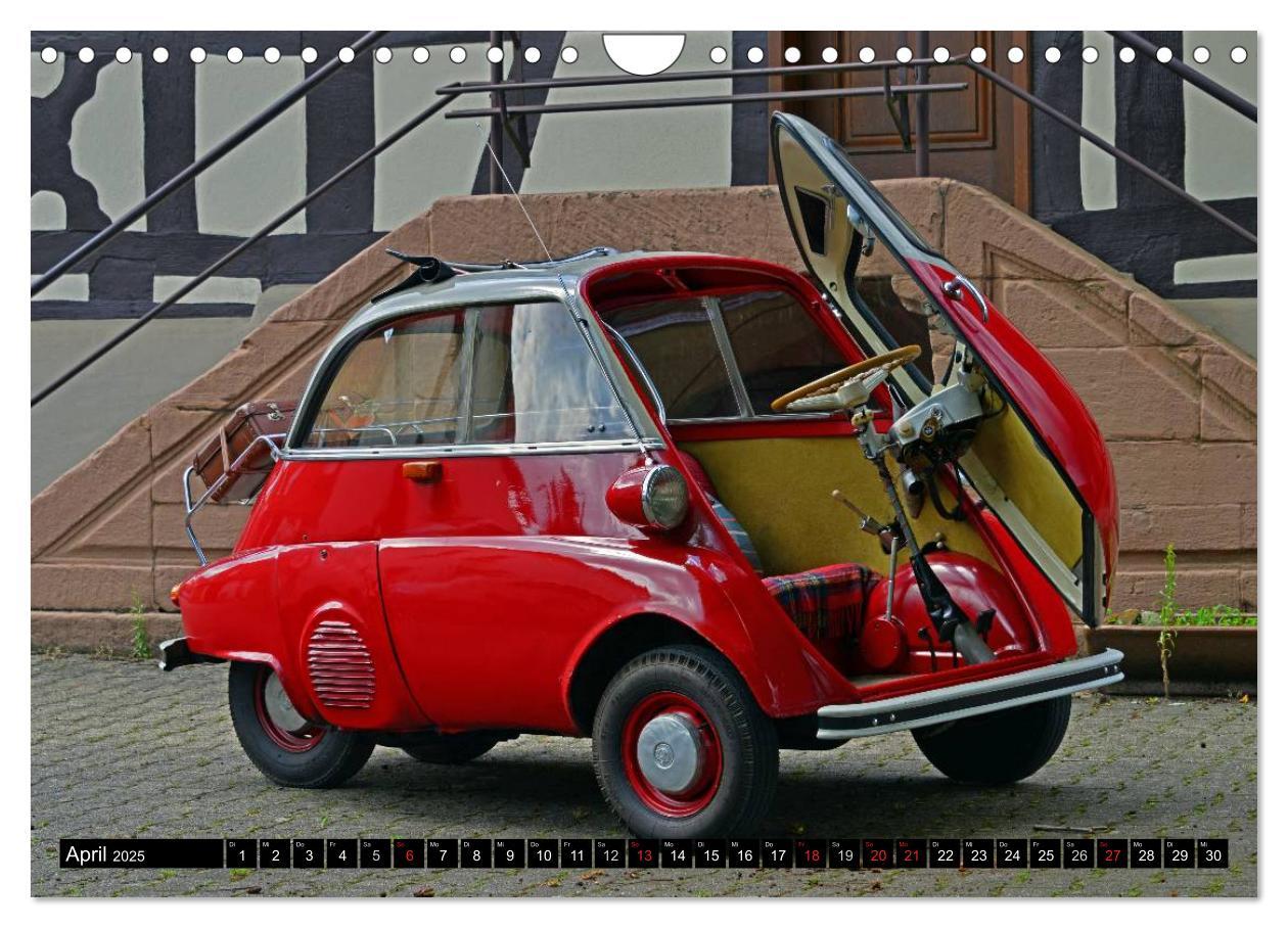 Bild: 9783435698394 | BMW Isetta - Die Knutschkugel (Wandkalender 2025 DIN A4 quer),...