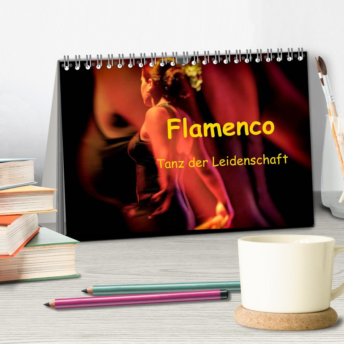 Bild: 9783435703050 | Flamenco - Tanz der Leidenschaft (Tischkalender 2025 DIN A5 quer),...