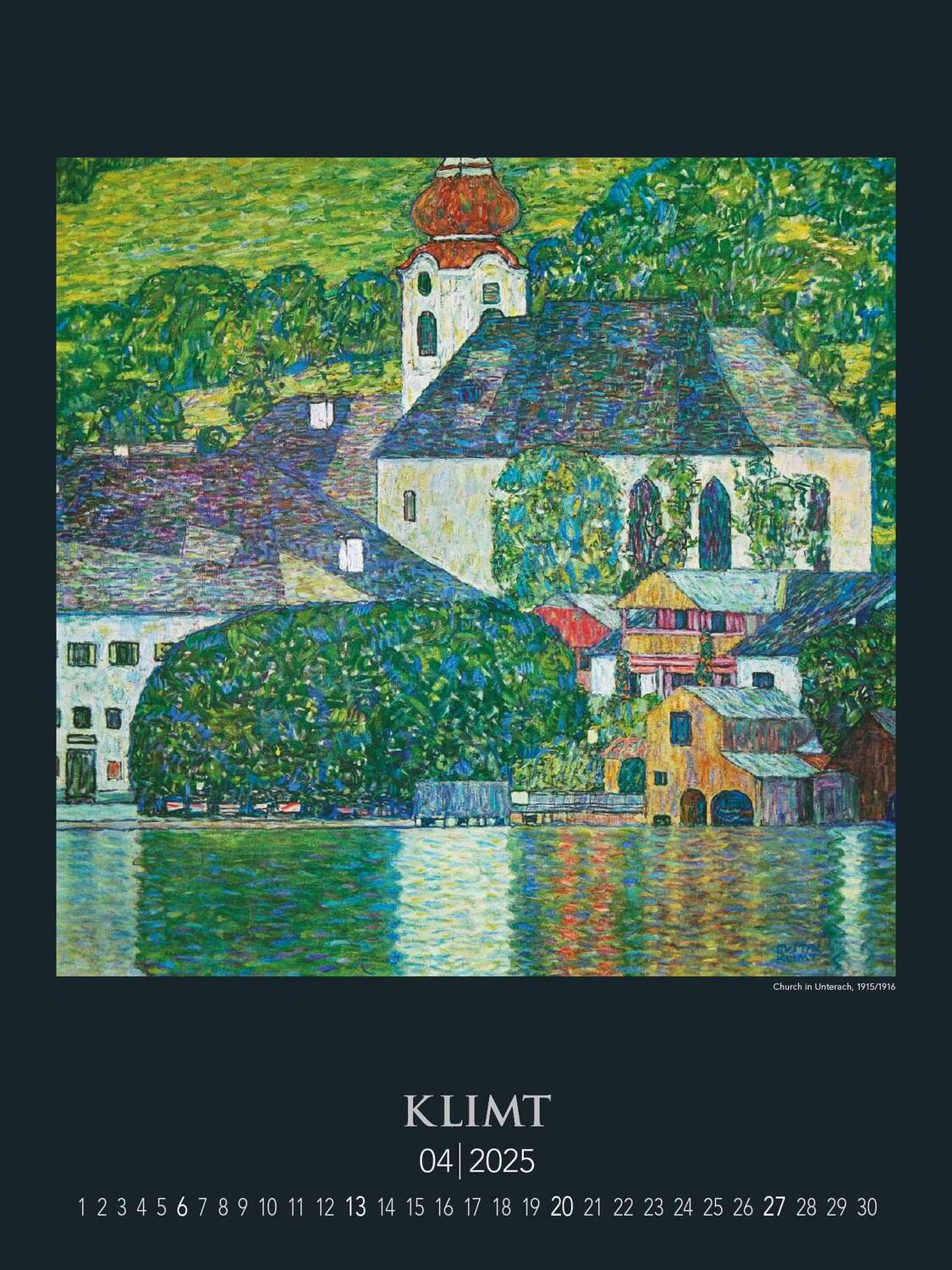 Bild: 4251732344047 | Gustav Klimt 2025 - Bild-Kalender 42x56 cm - Kunst-Kalender -...