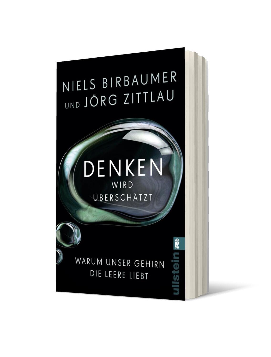 Bild: 9783548377261 | Denken wird überschätzt | Warum unser Gehirn die Leere liebt | Buch