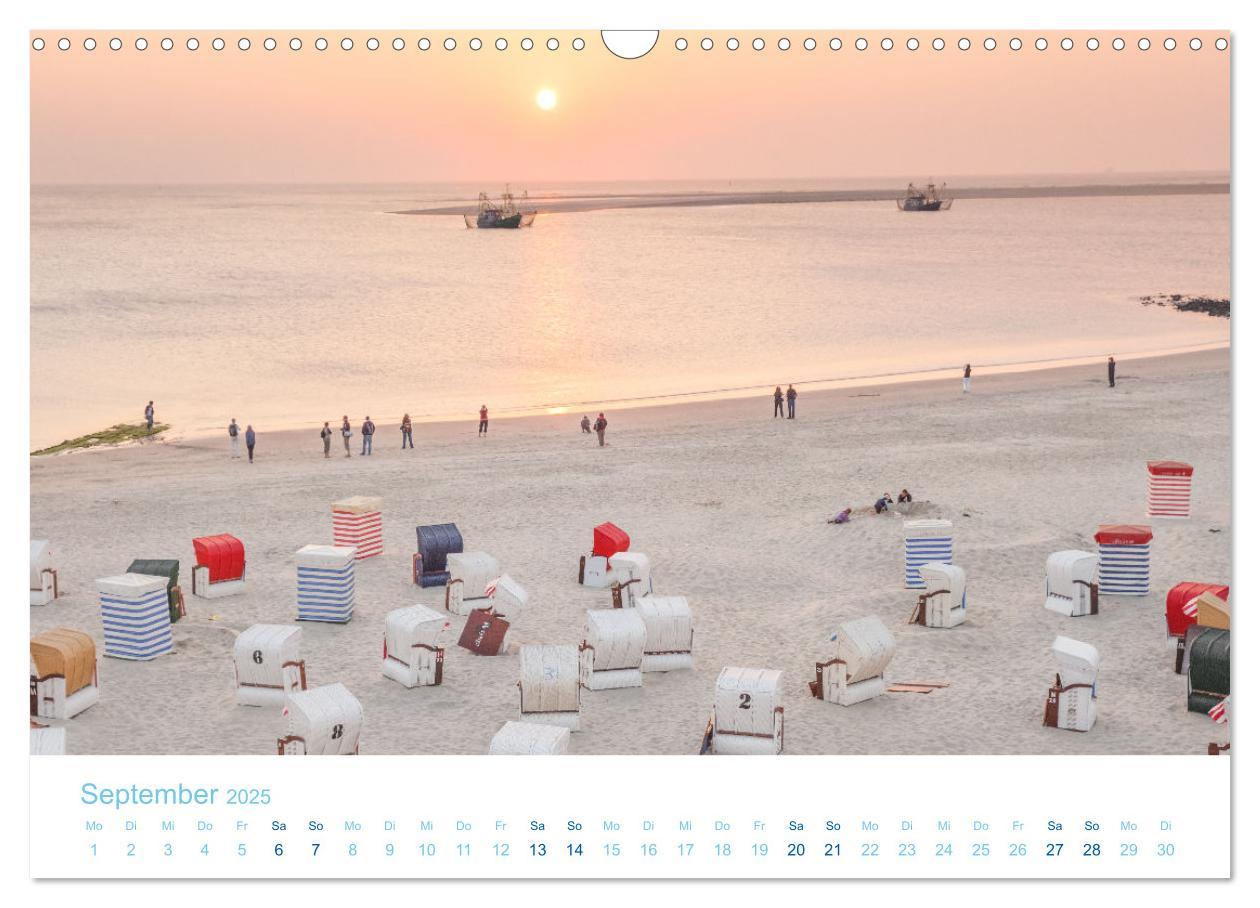 Bild: 9783435074228 | Moin Borkum (Wandkalender 2025 DIN A3 quer), CALVENDO Monatskalender