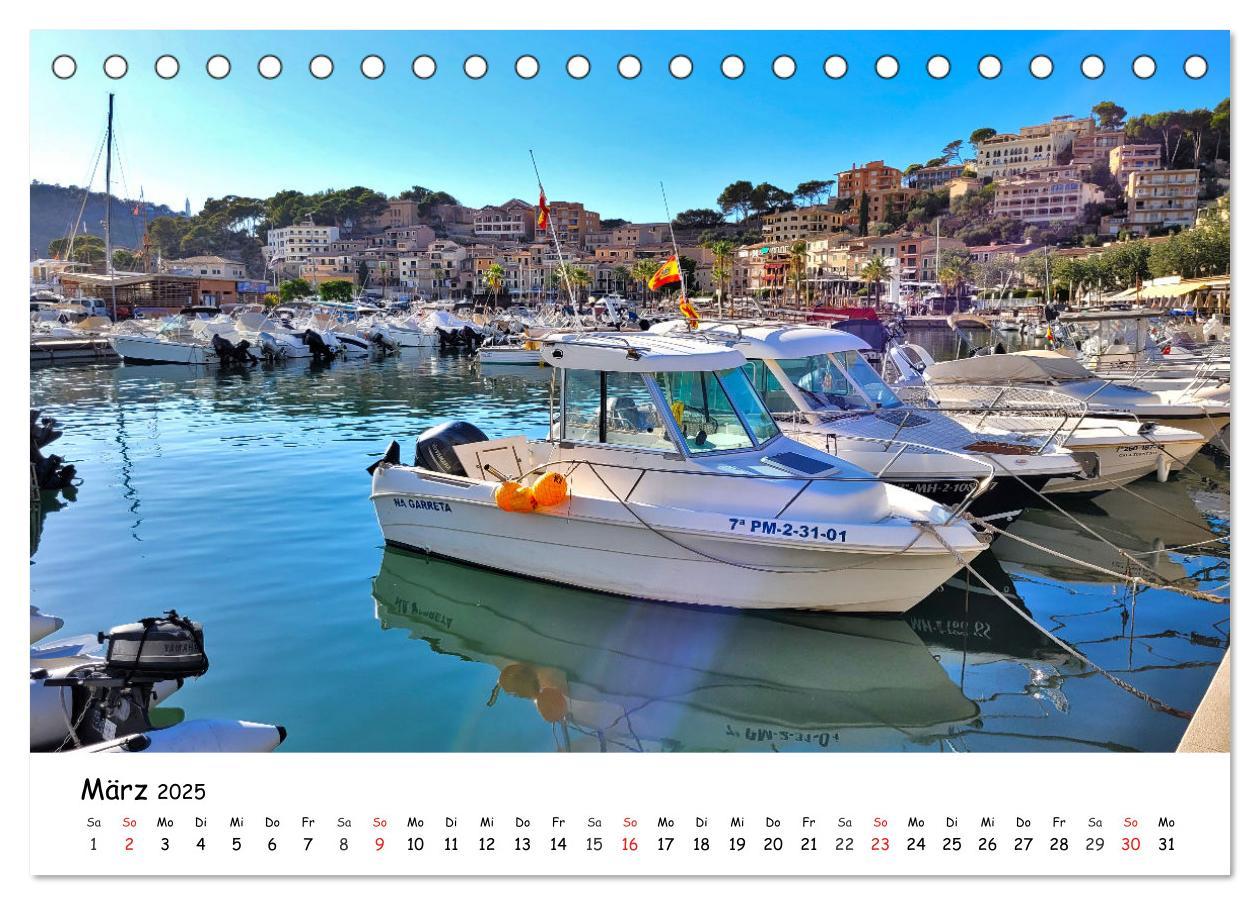 Bild: 9783383907906 | Port de Sóller - Mallorca (Tischkalender 2025 DIN A5 quer),...