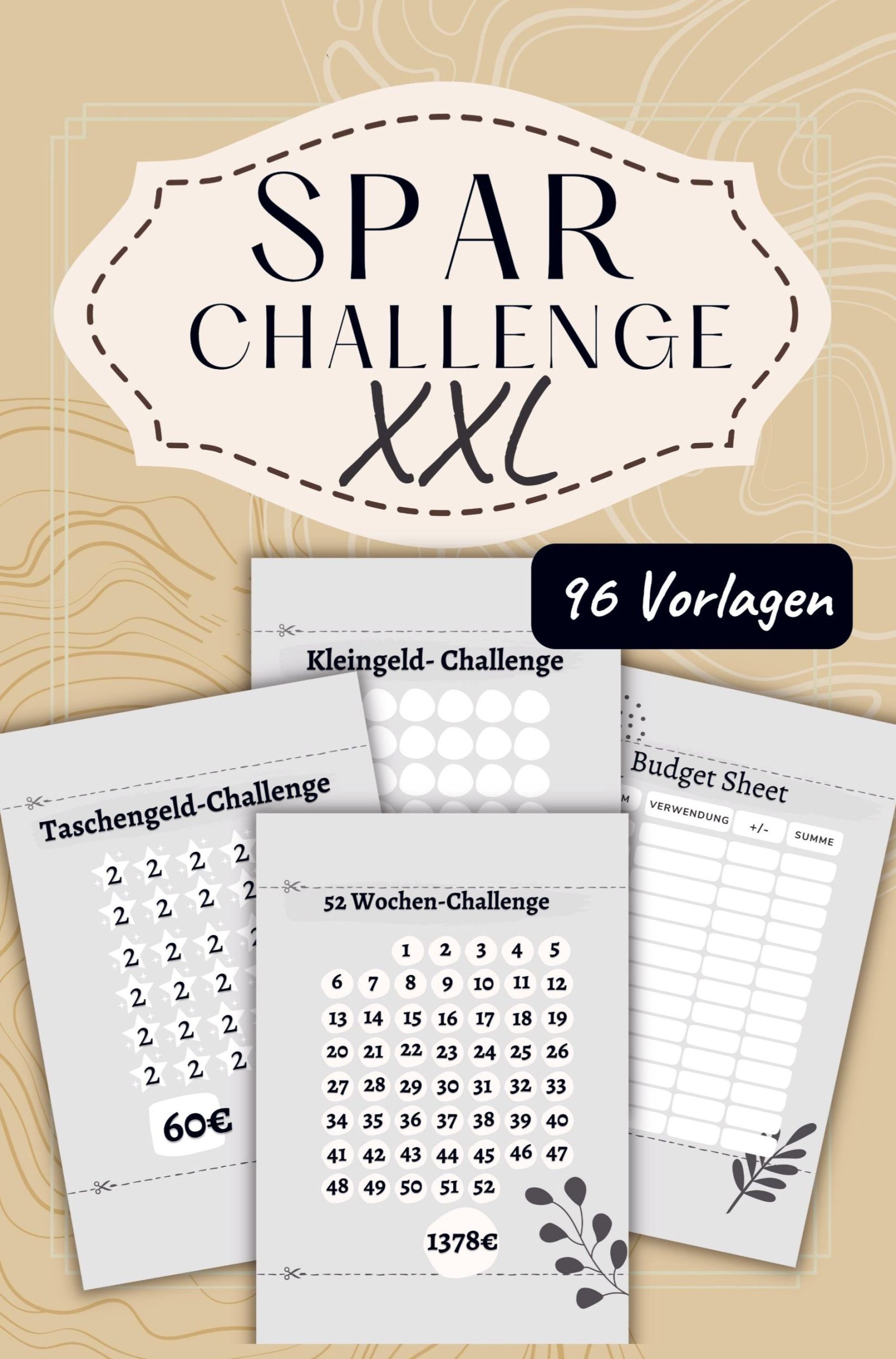 Cover: 9789403690650 | Spar Challenge XXL | Sophie M. Keil | Taschenbuch | Paperback | 144 S.