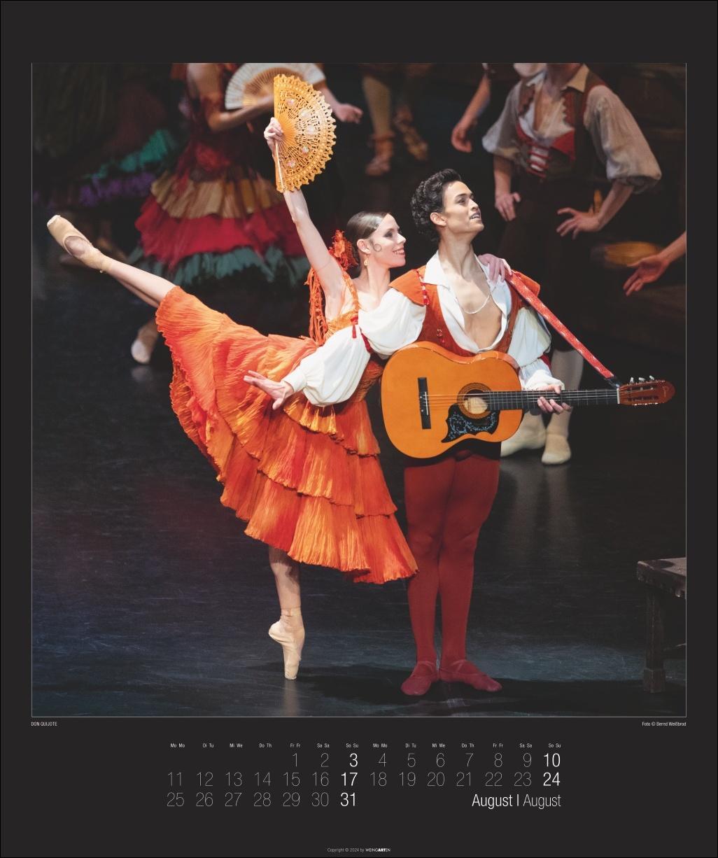 Bild: 9783839900109 | Stuttgarter Ballett Kalender 2025 | Kalender | Spiralbindung | 14 S.