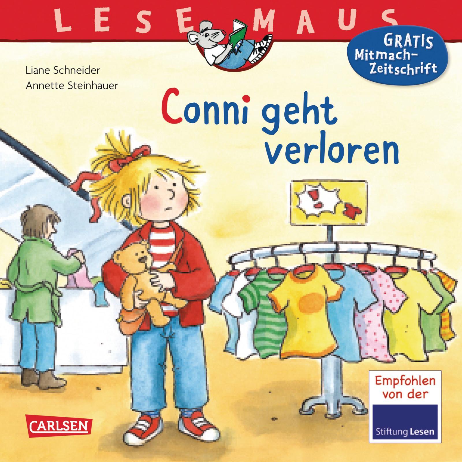 Cover: 9783551088260 | Conni geht verloren | Liane Schneider | Broschüre | Lesemaus | 24 S.